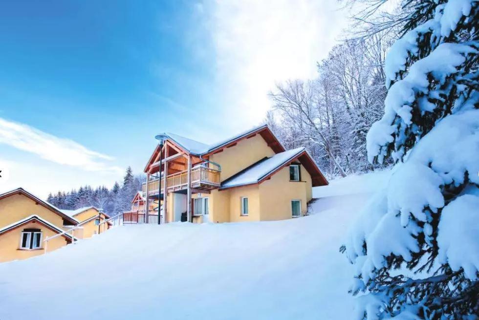 Duplex-Chalet Entre Lac Et Montagne Avec Balcon Lugrin Bagian luar foto